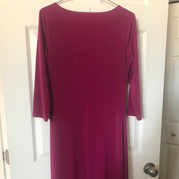 Jennifer Lopez 3/4 sleeve below knee dress - Picture 4 of 4